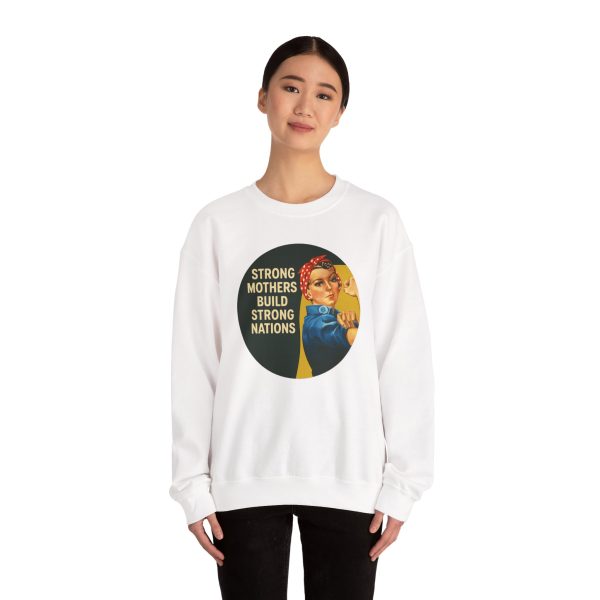 Strong Mothers Build Strong Nations Sweatshirt - Image 3