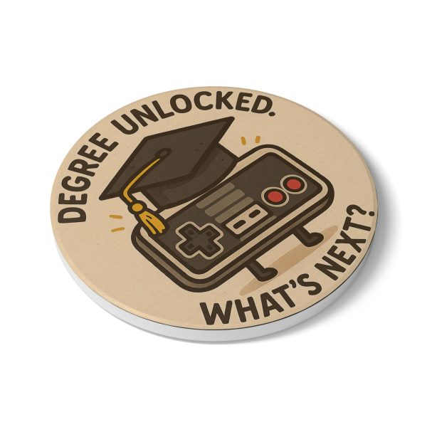 Degree Unlocked Graduation Coaster - Image 3