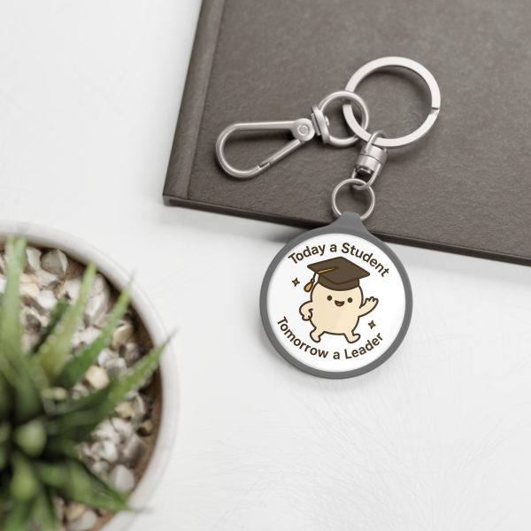 Today A Student Tomorrow A Leader Keyring Tag - Image 4