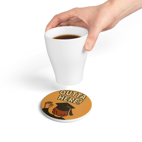 Outta Here Graduation Coaster - Image 4