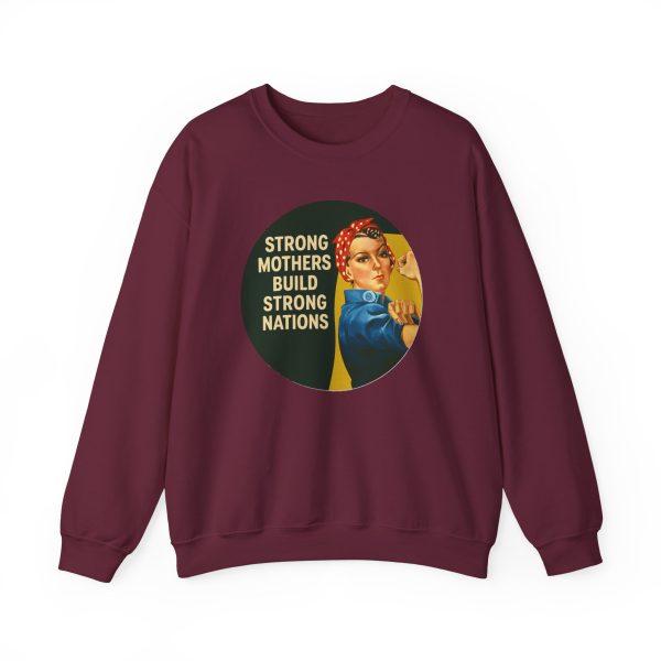 Strong Mothers Build Strong Nations Sweatshirt - Image 8