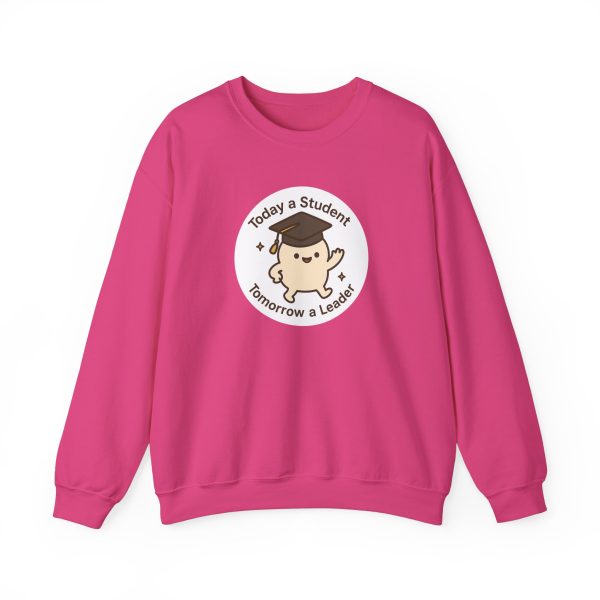 Today A Student Tomorrow A Leader Sweatshirt - Image 14