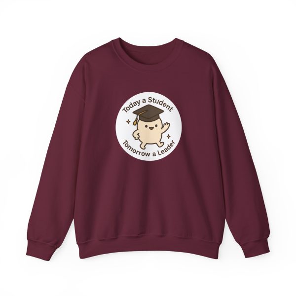 Today A Student Tomorrow A Leader Sweatshirt - Image 8