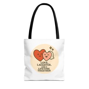 Love Laughter Lifetime Tote Bag
