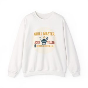Grill Master Joke Teller Remote Controller Sweatshirt