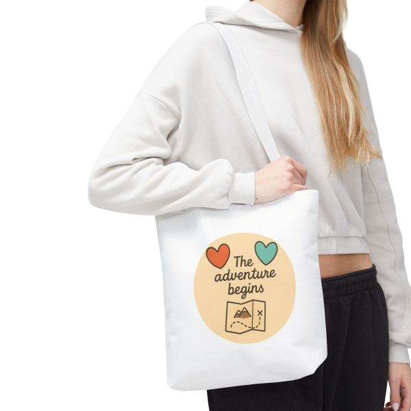 Adventure Begins Tote Bag - Image 6