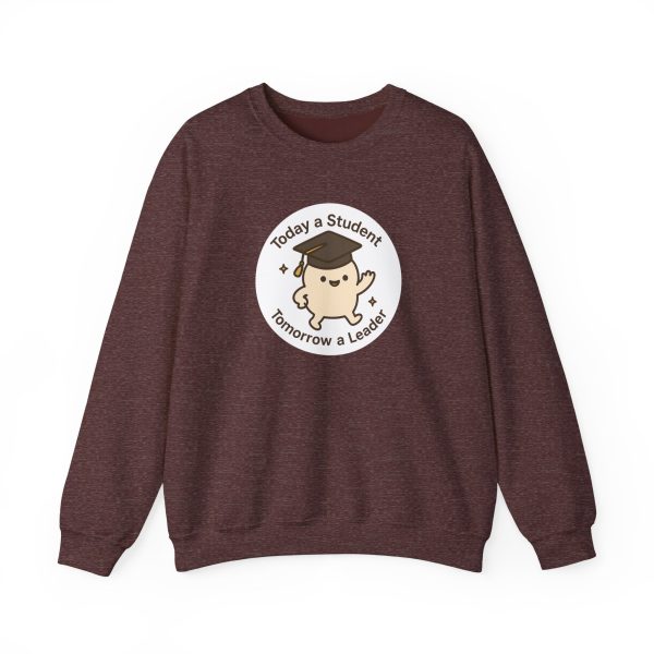 Today A Student Tomorrow A Leader Sweatshirt - Image 4