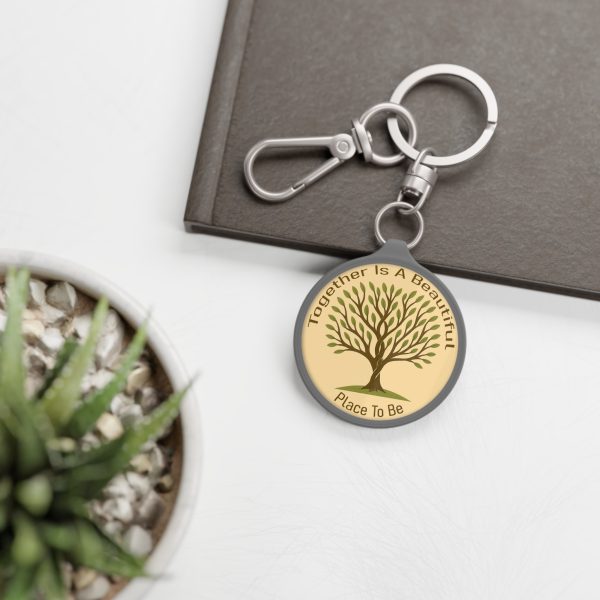 Together Is A Beautiful Place To Be Keychain Tag - Image 4