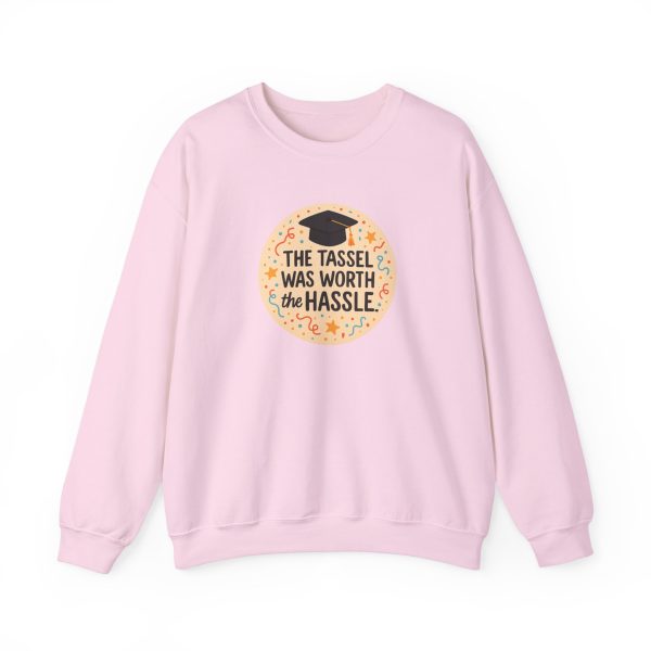 The Tassle Was Worth The Hassle Graduation Sweatshirt - Image 12