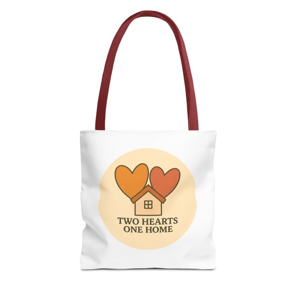 Two Hearts One Home Tote Bag - Image 2