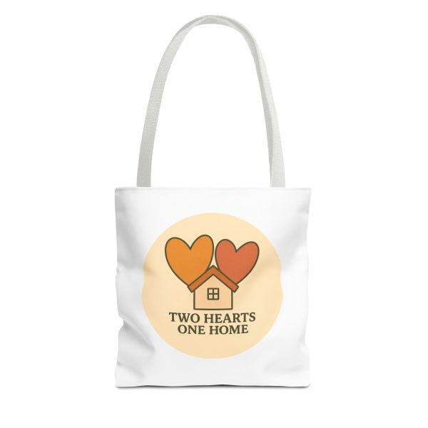 Two Hearts One Home Tote Bag - Image 3