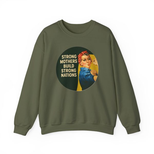 Strong Mothers Build Strong Nations Sweatshirt - Image 9