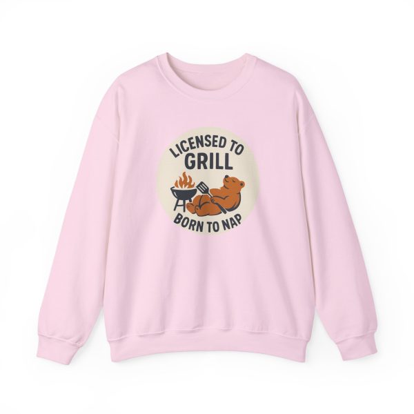 Licensed To Grill Born To Nap Sweatshirt - Image 12