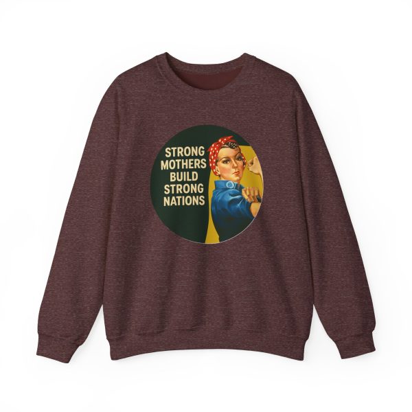 Strong Mothers Build Strong Nations Sweatshirt - Image 4