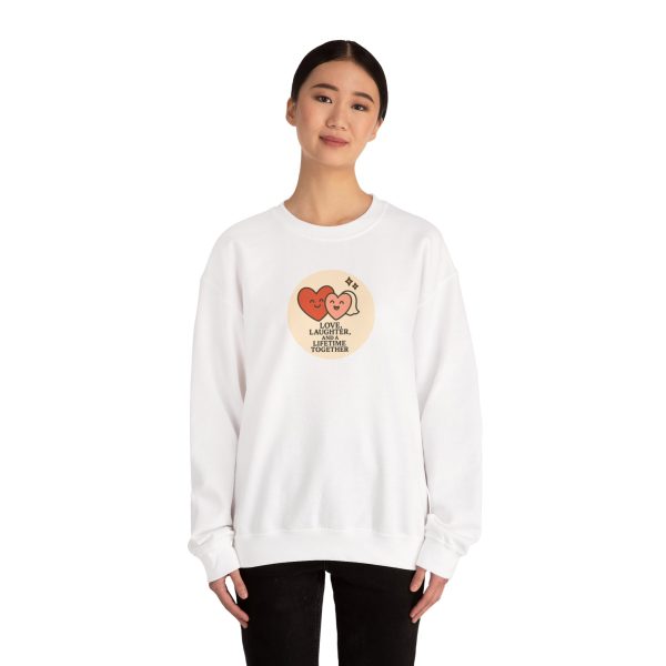 Love Laughter Lifetime Sweatshirt - Image 3