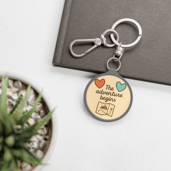 The Adventure Begins Keychain Tag - Image 4