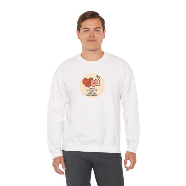 Love Laughter Lifetime Sweatshirt - Image 4
