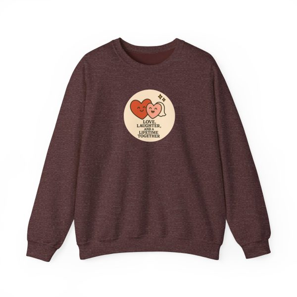 Love Laughter Lifetime Sweatshirt - Image 5