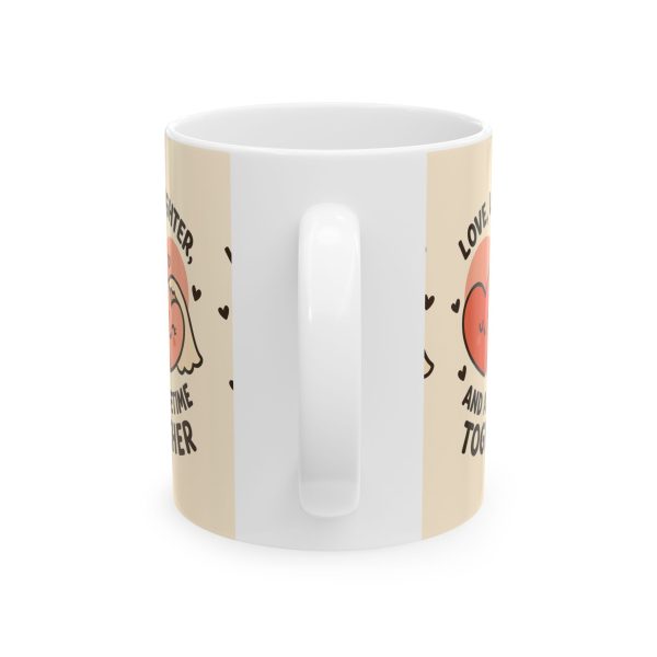 Mug Love Laughter Lifetime Ceramic Mug - Image 2