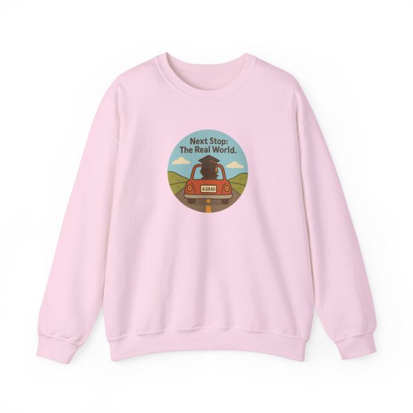 Next Stop Real World Graduation Sweatshirt - Image 12