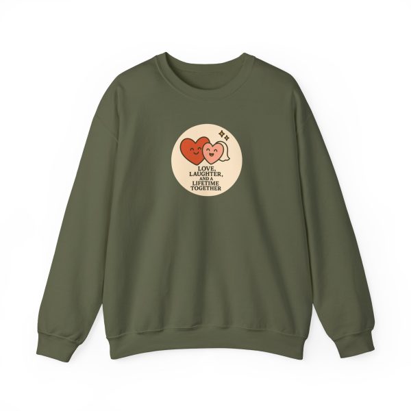Love Laughter Lifetime Sweatshirt - Image 10