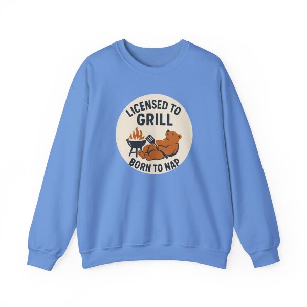 Licensed To Grill Born To Nap Sweatshirt - Image 11