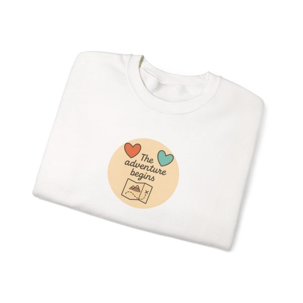 The Adventure Begins Sweatshirt