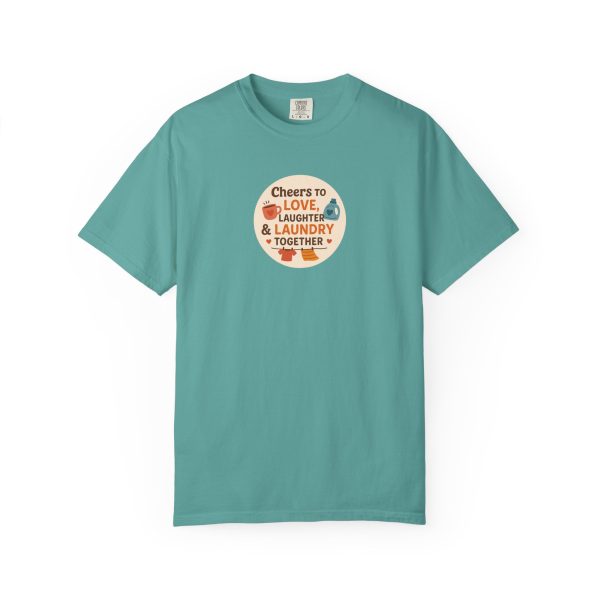 Cheers to Love Laundry And Laughter T-Shirt - Image 10