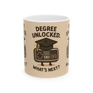 Degree Unlocked Graduation Mug