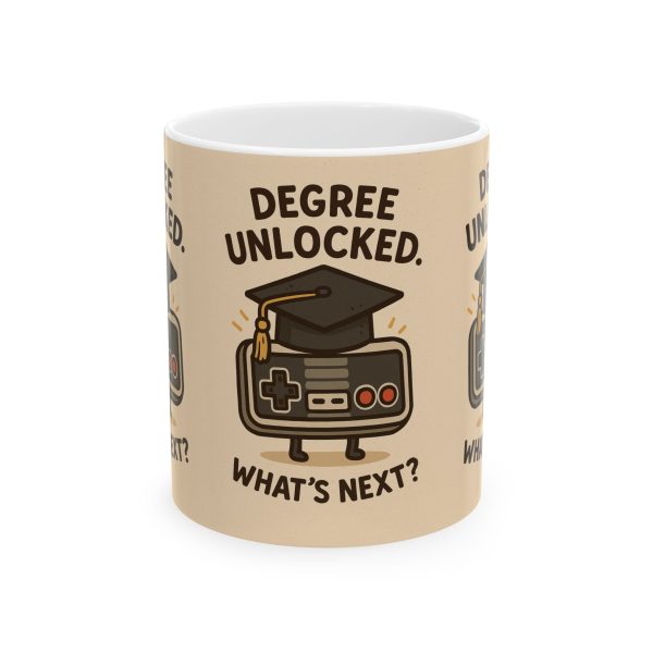 Degree Unlocked Graduation Mug