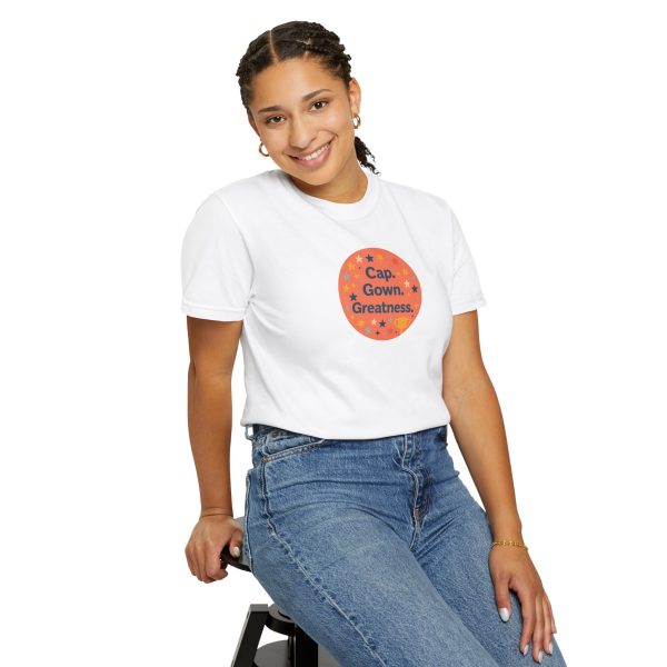 Cap, Gown, Greatness Graduation T-Shirt - Image 4